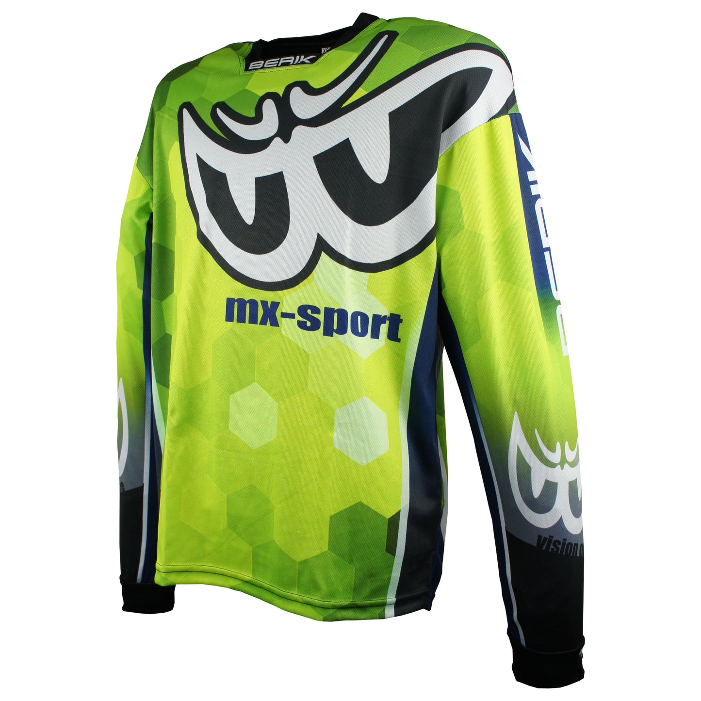 Pre-order sale JT-227303-BK ORANGE BERIK MX jersey