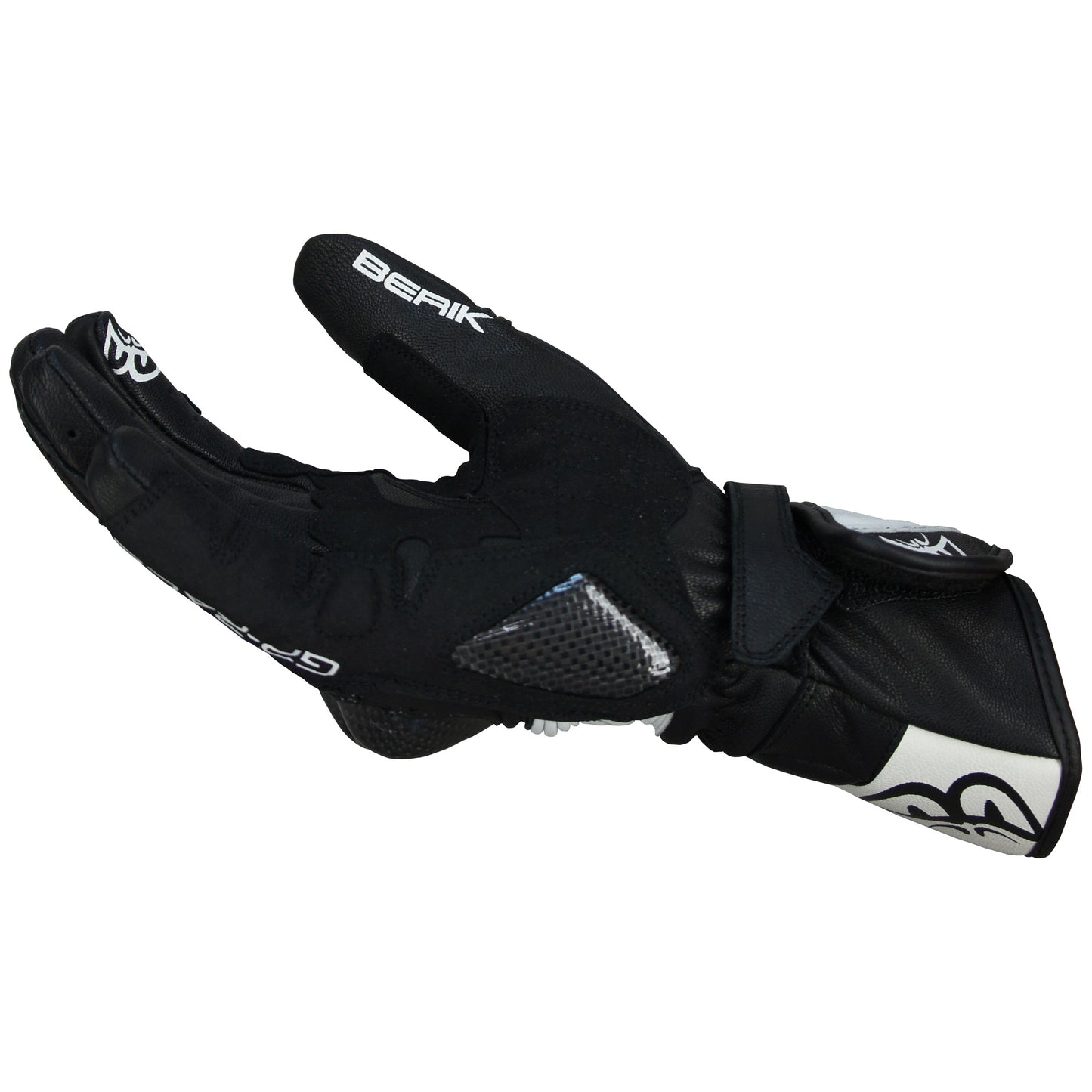 G-175102L-BK  LADYS BLACK BERIK RACINGGLOVE
