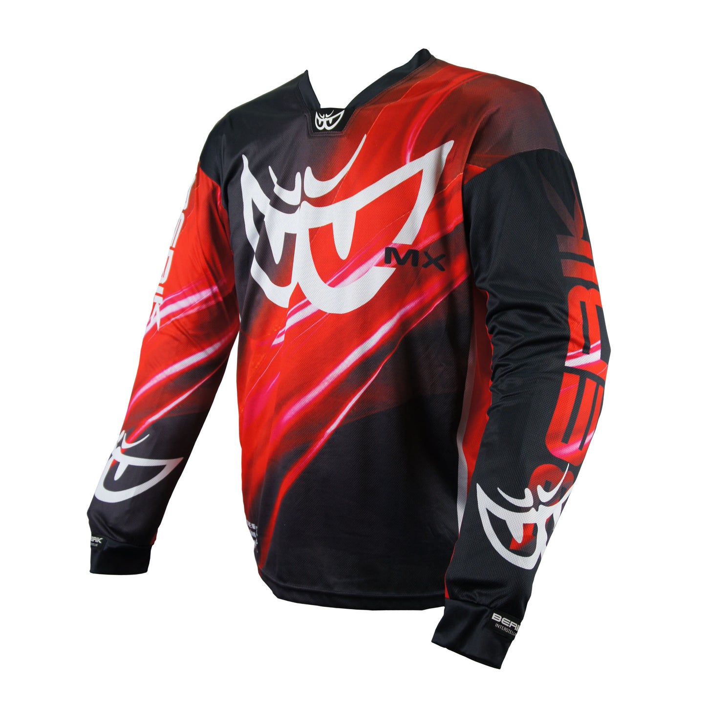Pre-order sale JT-227301-BK RED BERIK MX jersey