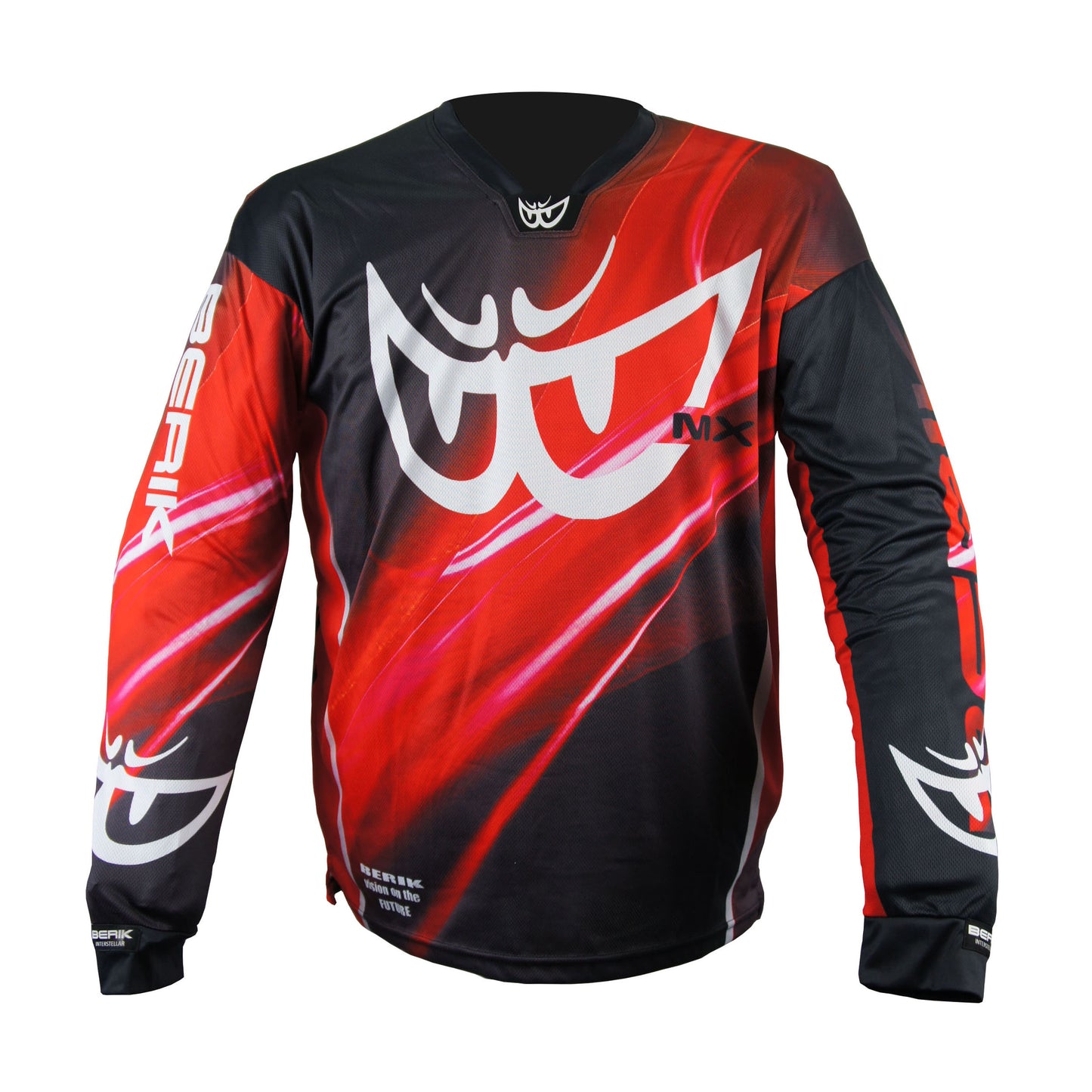 Pre-order sale JT-227301-BK RED BERIK MX jersey