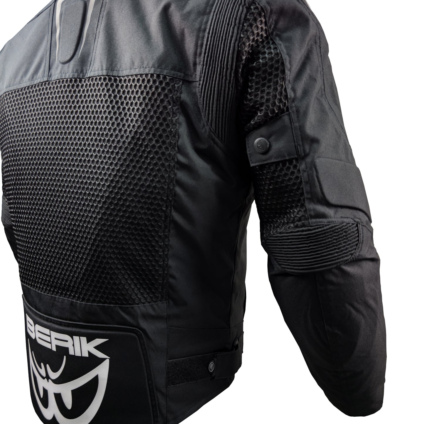 NJ-203305-BK BLACK BERIK MESH NYLONJACKET