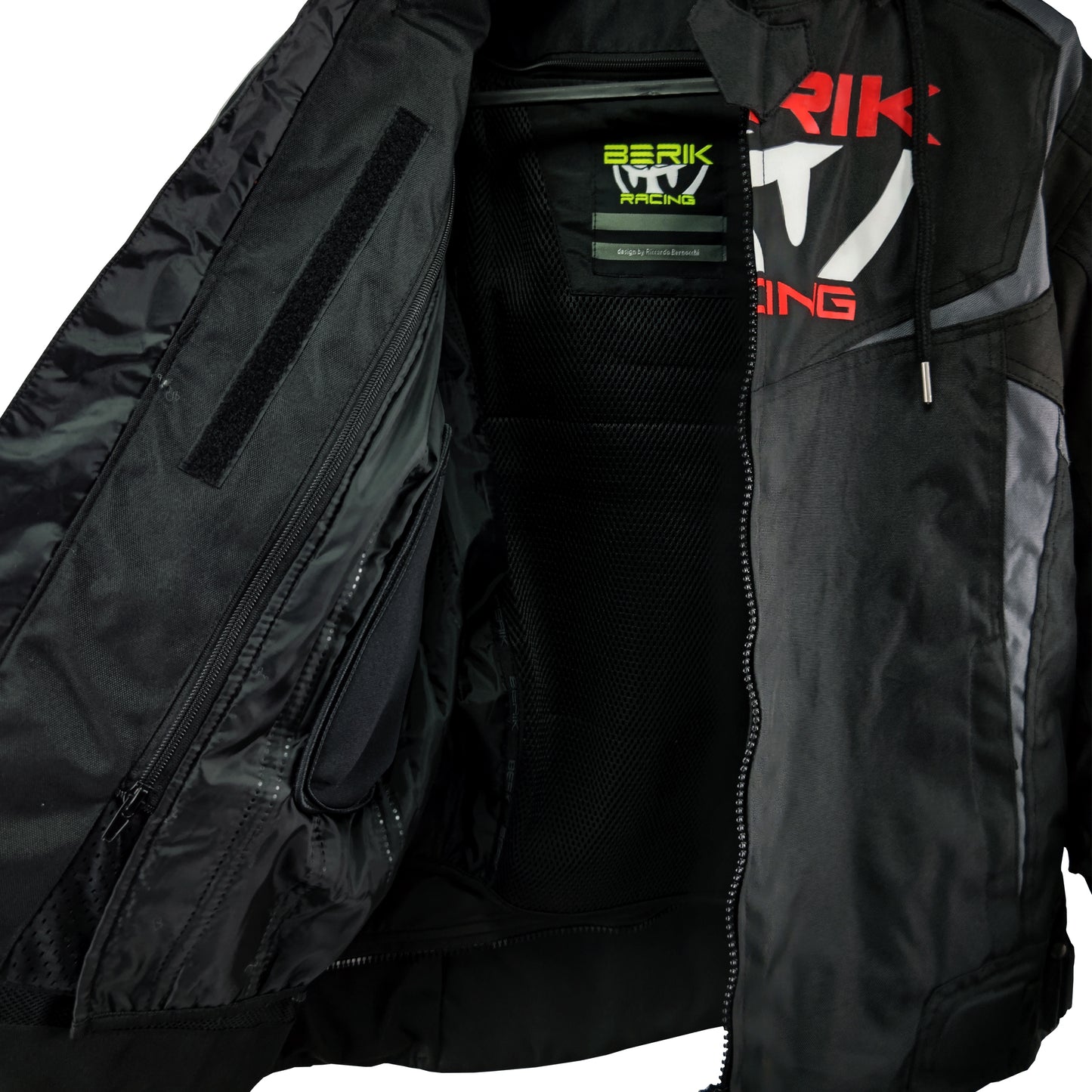 NJ-223330-BK BLACK BERIK NYLONJACKET ALL SEASON