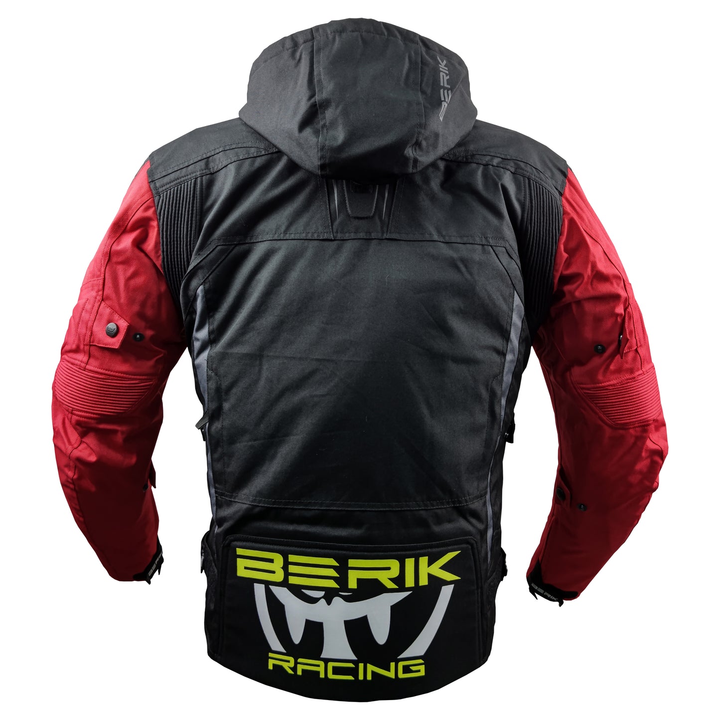 NJ-223330-BK BLACK/RED BERIK NYLONJACKET ALL SEASON