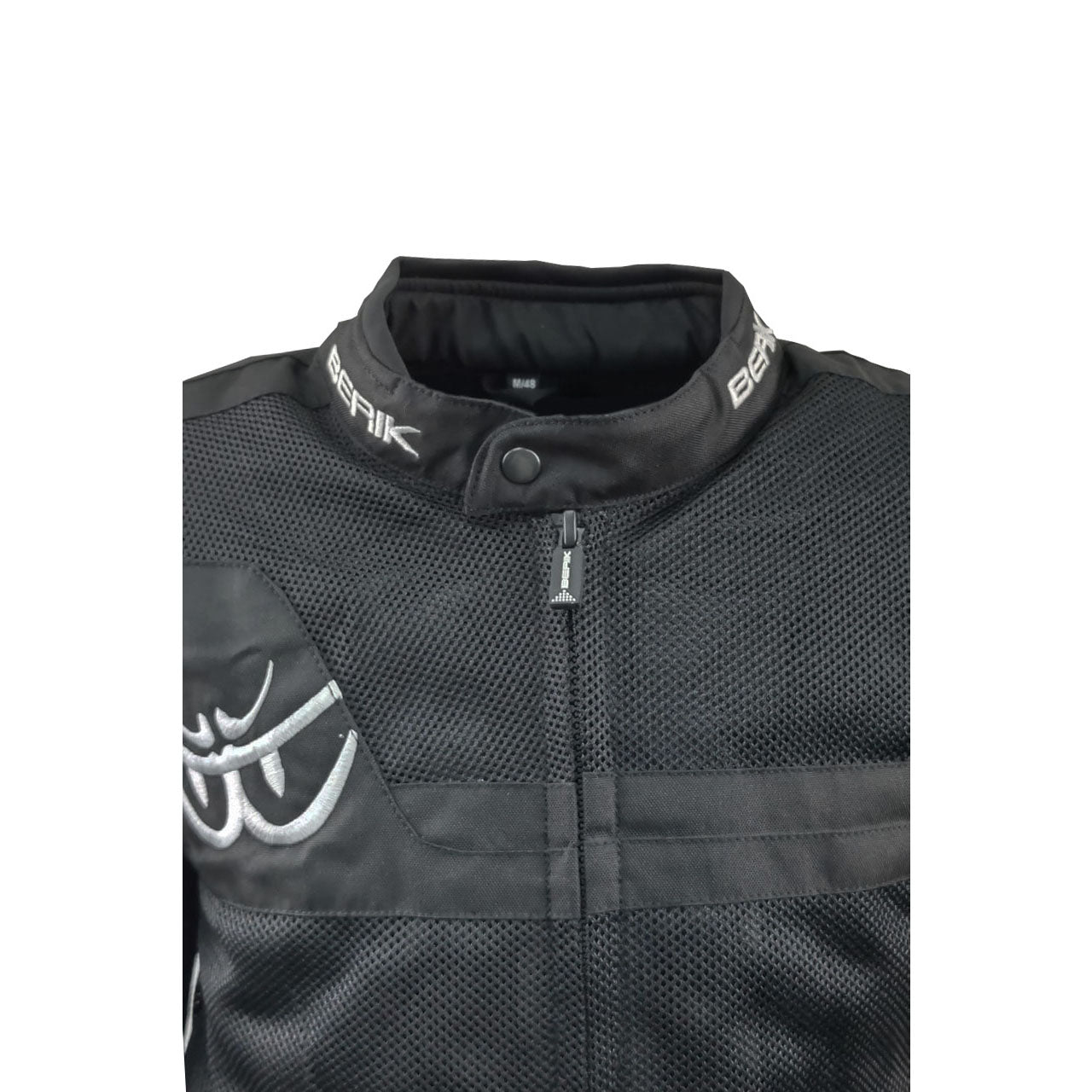 NJ-232102-BK BLACK BERIK MESH NYLONJACKET