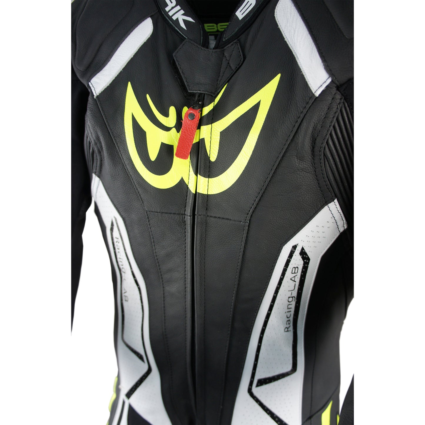 LS1-9059-BK BLACK/YELLOW BERIK RACINGSUITS