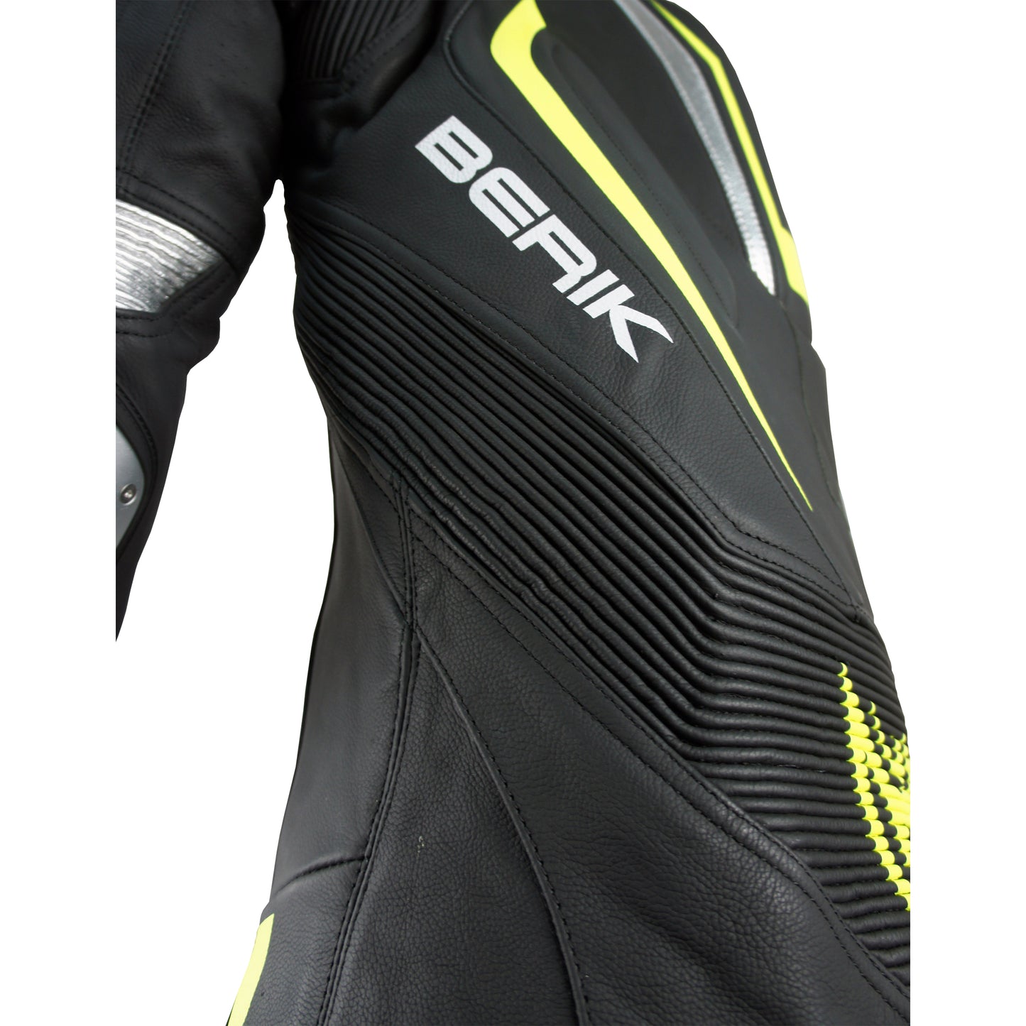 LS1-9059-BK BLACK/YELLOW BERIK RACINGSUITS