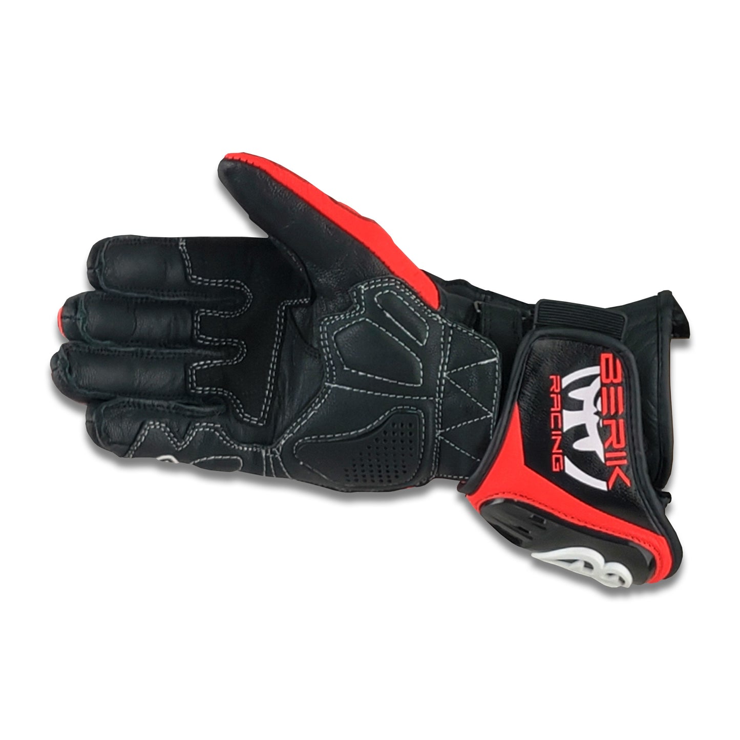 G-235104-BK  RED/BLACK BERIK RACINGGLOVE