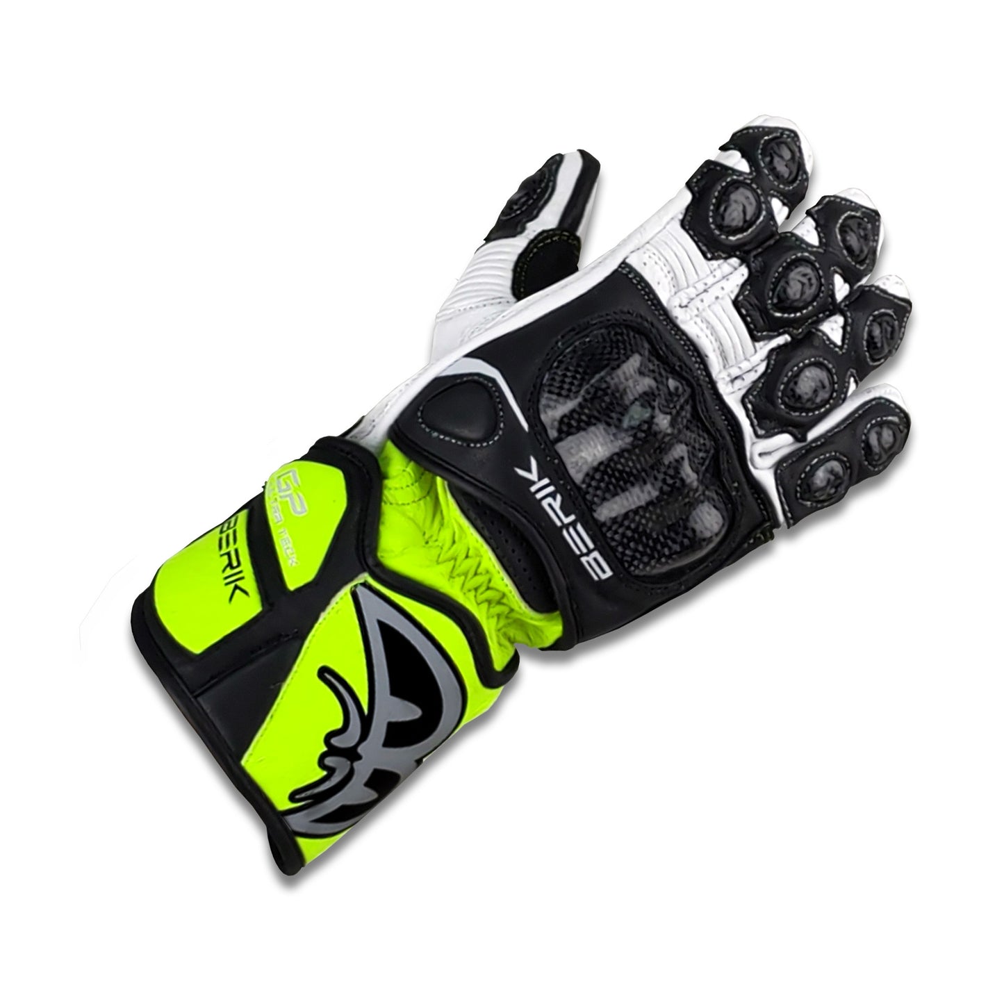 G-235106-BK  F.YELLOW/BLACK BERIK RACINGGLOVE