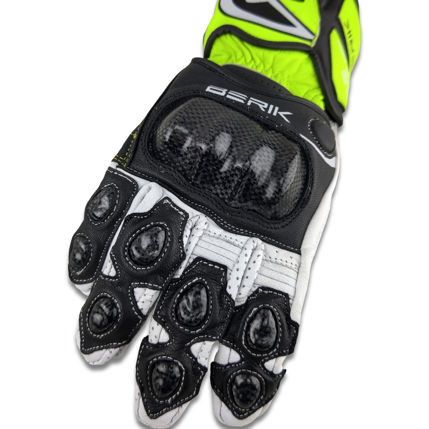 G-235106-BK  F.YELLOW/BLACK BERIK RACINGGLOVE