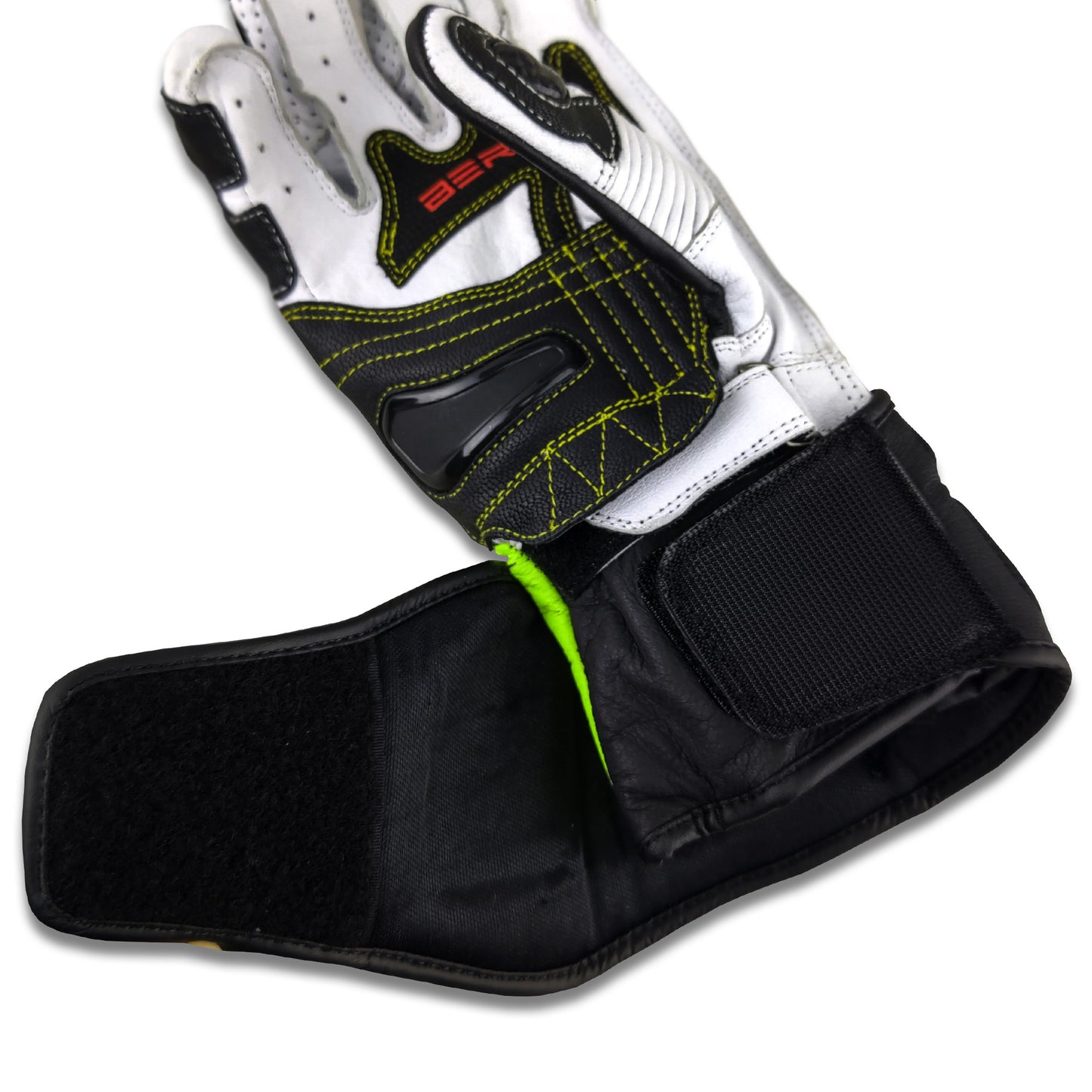 G-235106-BK  F.YELLOW/BLACK BERIK RACINGGLOVE