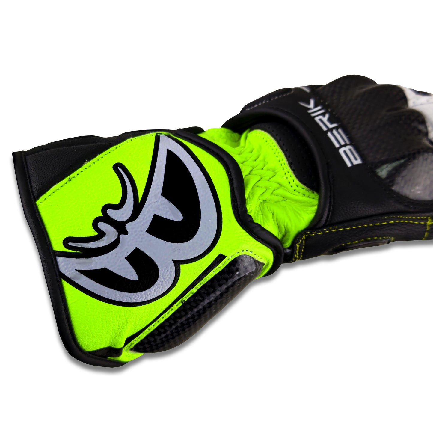 G-235106-BK  F.YELLOW/BLACK BERIK RACINGGLOVE