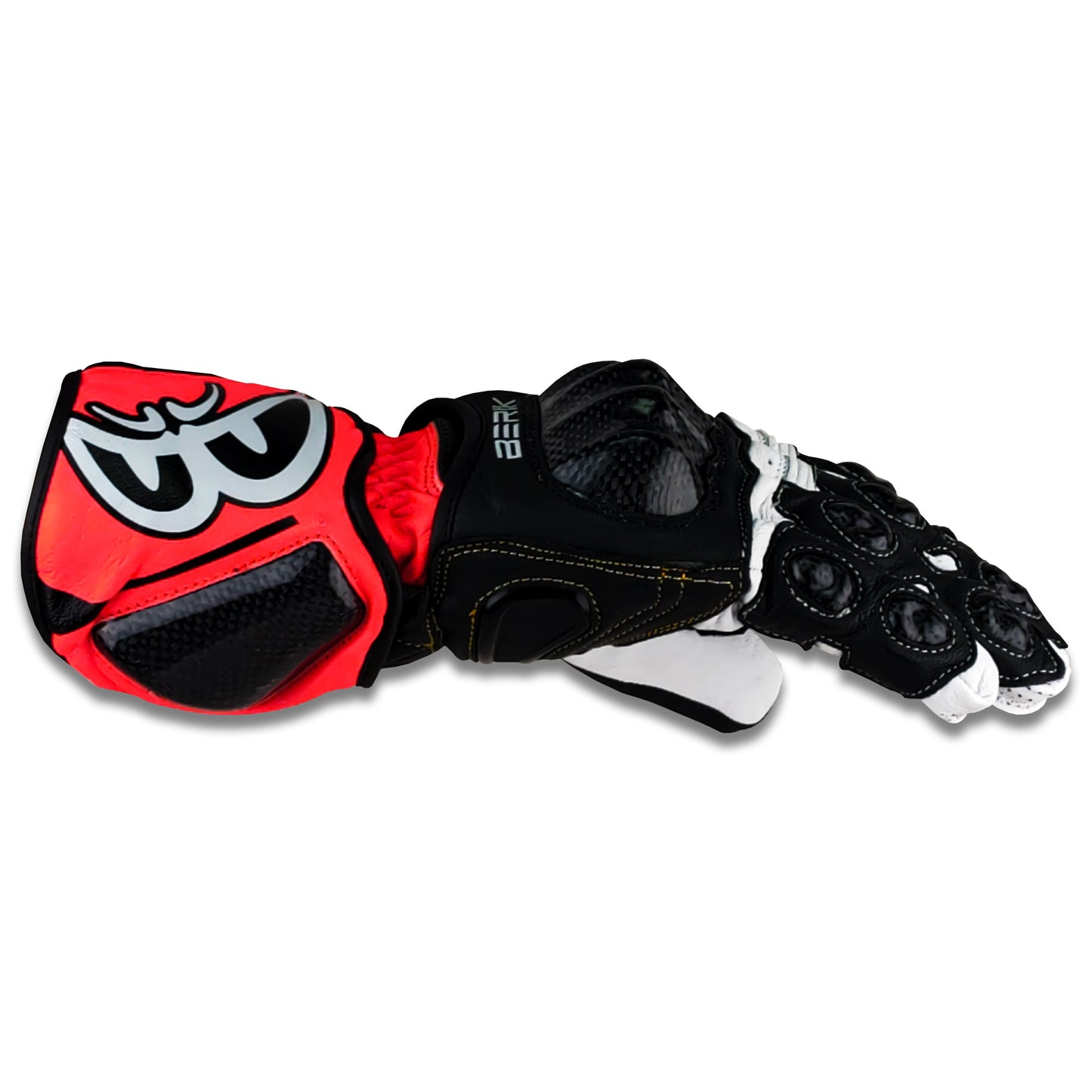 G-235106-BK  RED/BLACK BERIK RACINGGLOVE