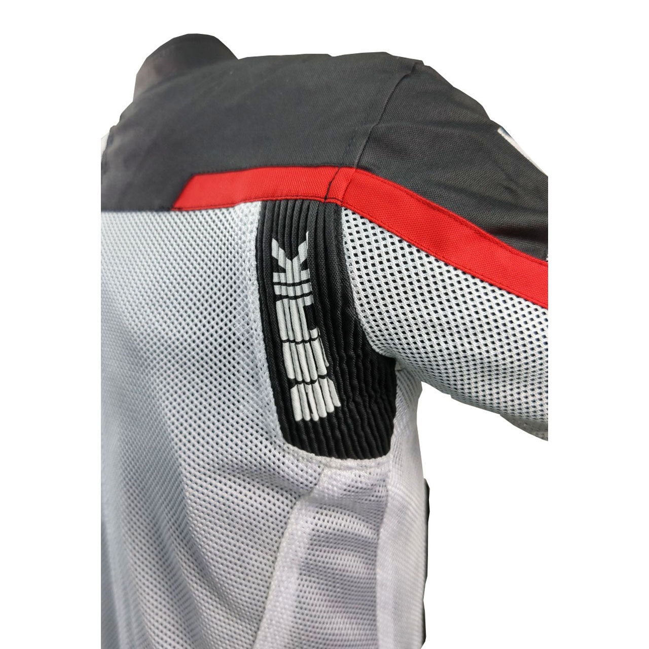 NJ-232102-BK RED BERIK MESH NYLONJACKET
