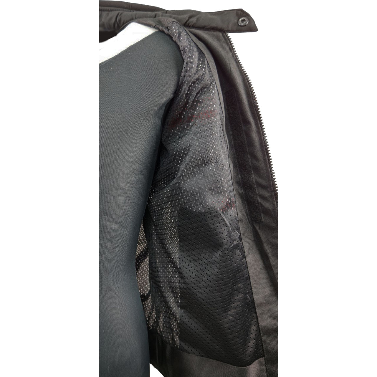 NJ-232102-BK RED BERIK MESH NYLONJACKET