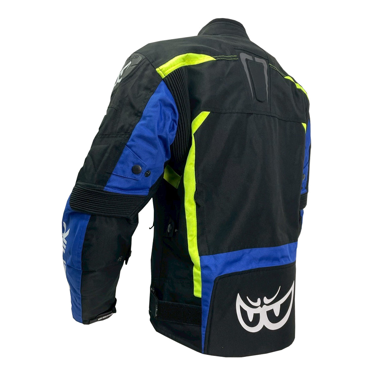 NJ-183330-BK BLUE/YELLOW BERIK NYLONJACKET ALL SEASON