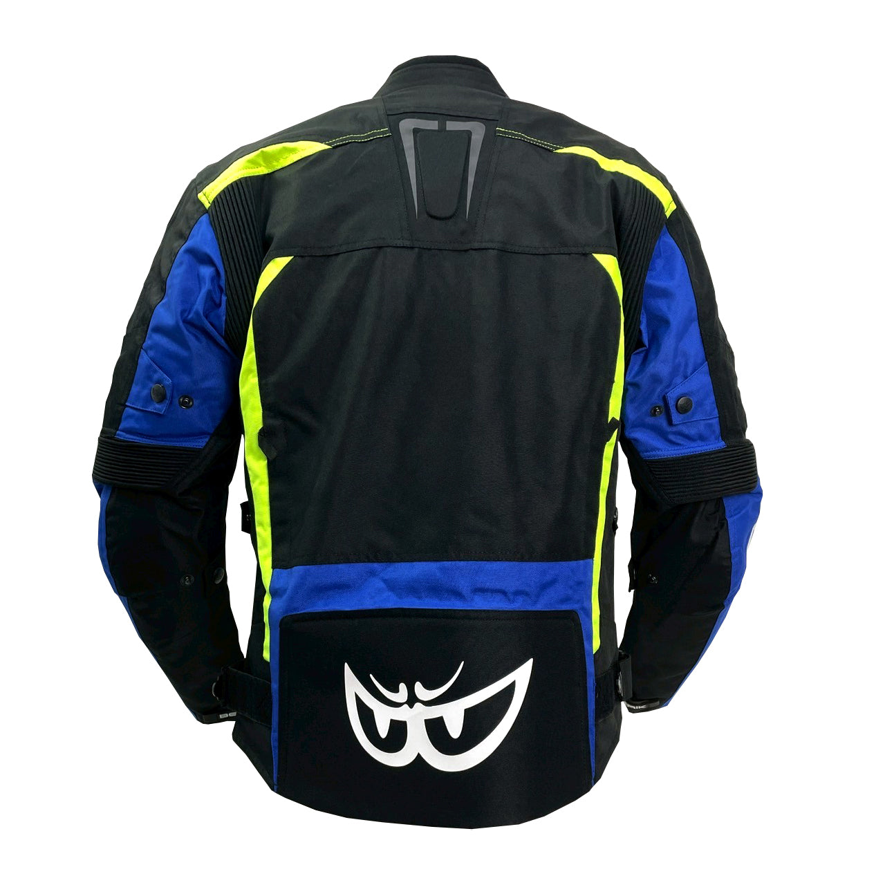 NJ-183330-BK BLUE/YELLOW BERIK NYLONJACKET ALL SEASON