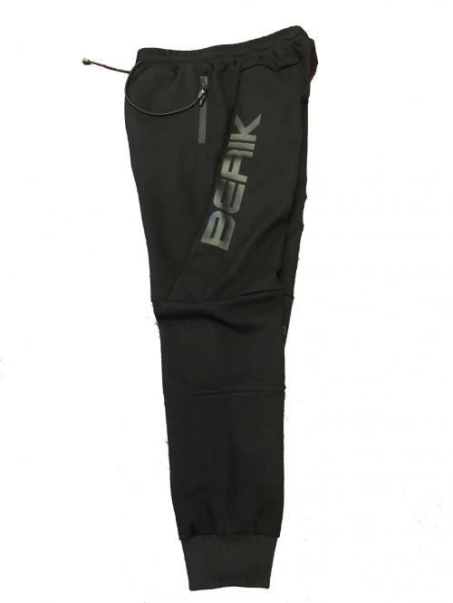 P-204302-BK BLACK BERIK CASUAL STRETCH PANTS