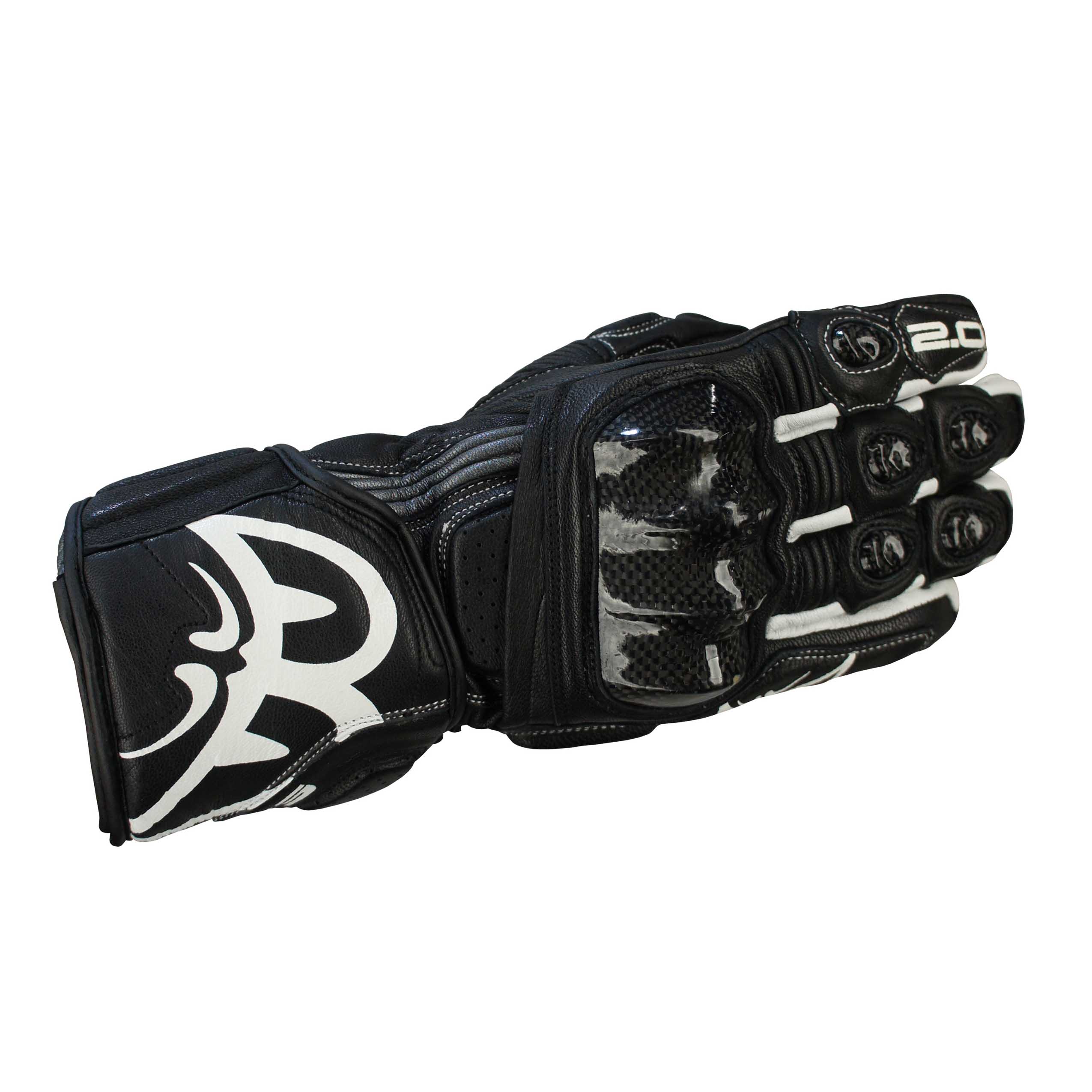 新品 黒 Berik NexG Gloves バイク ライディンググローブ