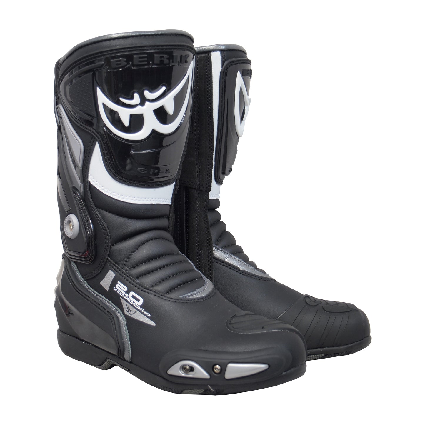 BOT-1448-BK GREY BERIK RACINGBOOTS