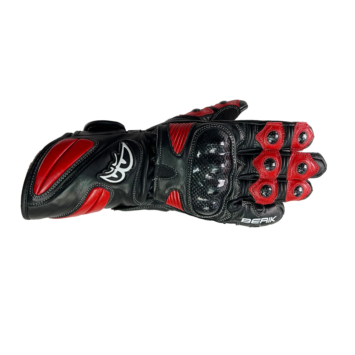G-214102-BK RED BERIK RACINGGLOVE
