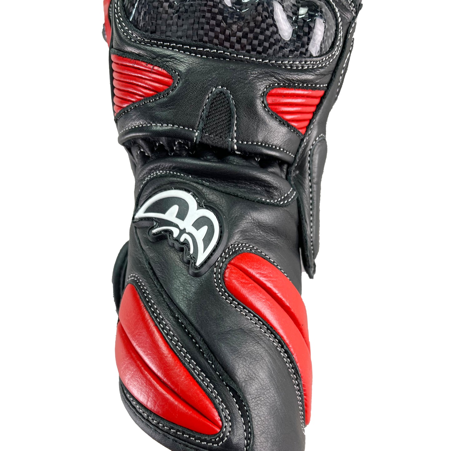 G-214102-BK RED BERIK RACINGGLOVE