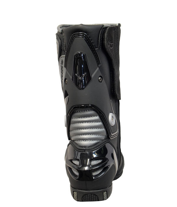 BOT-1448-BK GREY BERIK RACINGBOOTS