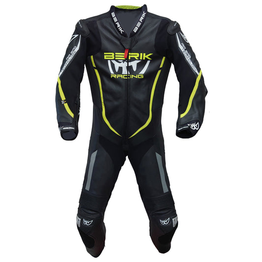 LS1-221322-BK YELLOW BERIK RACINGSUITS AIRBAG MODEL