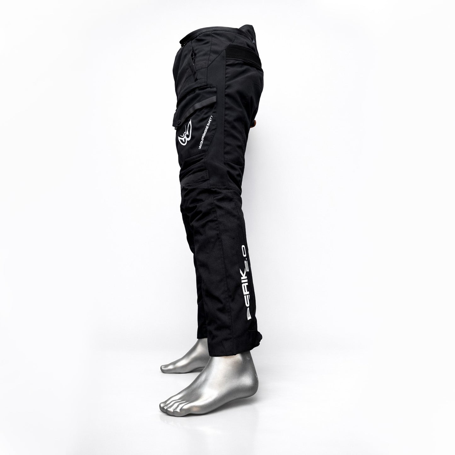 NP-10391-BK ALL BLACK BERIK NYLON PANTS
