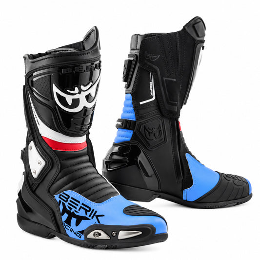 BOT-1563-BK BLUE BERIK RACINGBOOTS
