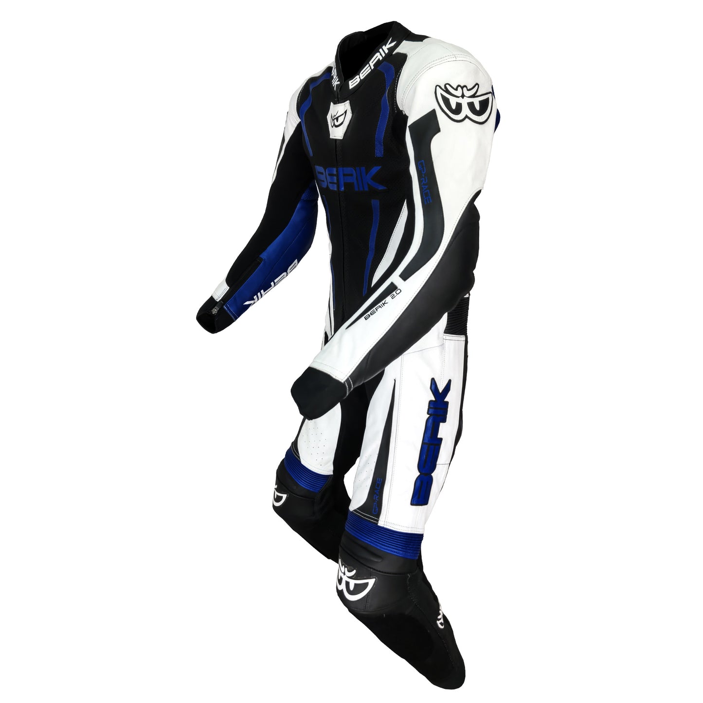 LS1-171334-BK  BLUE BERIK RACINGSUITS