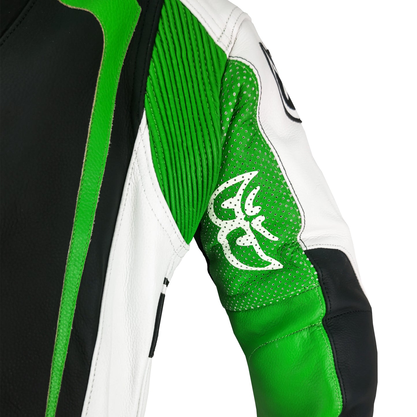 LS1-171334-BK GREEN BERIK RACINGSUITS