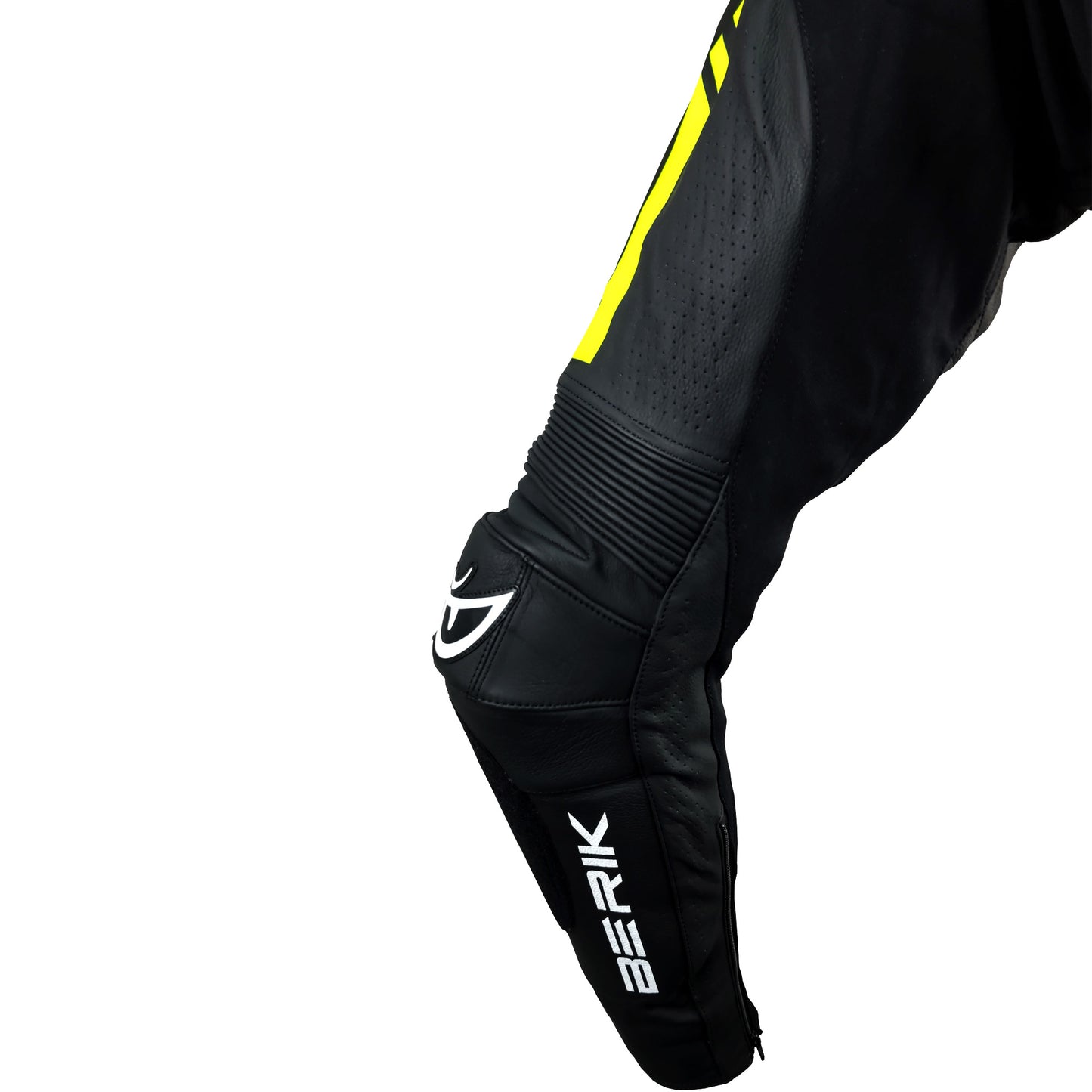 LS1-171334-N-BK BLACK/F.YELLOW BERIK RACINGSUITS