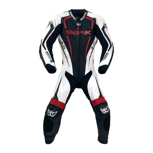 LS1-171334-BK D.RED BERIK RACINGSUITS