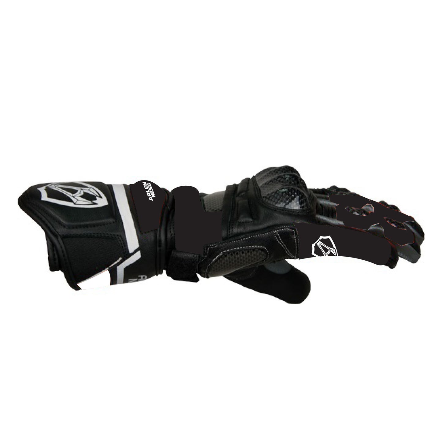 予約販売 G-175126-AN  ALL BLACK ARLENNESS RACINGGLOVE