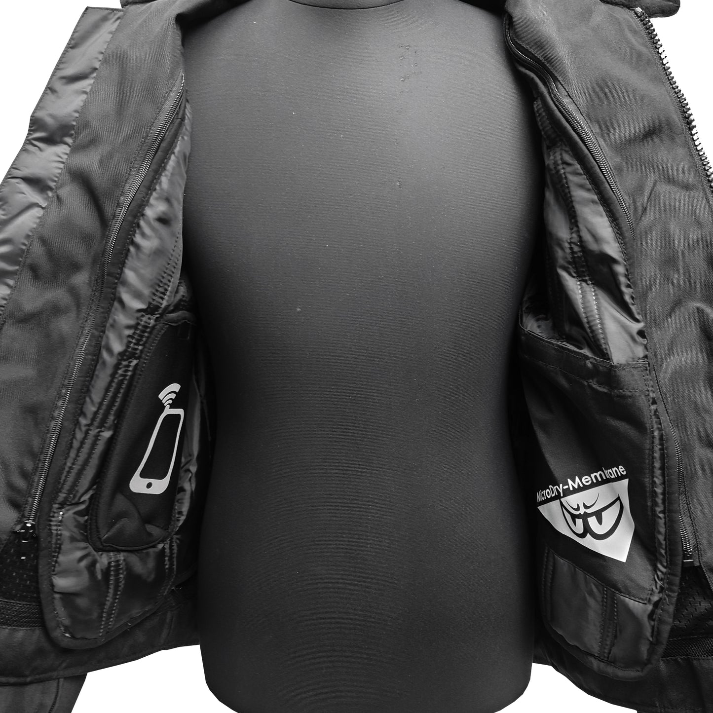 NJ-203302-CAMO-BK RED BERIK NYLONJACKET ALL SEASON