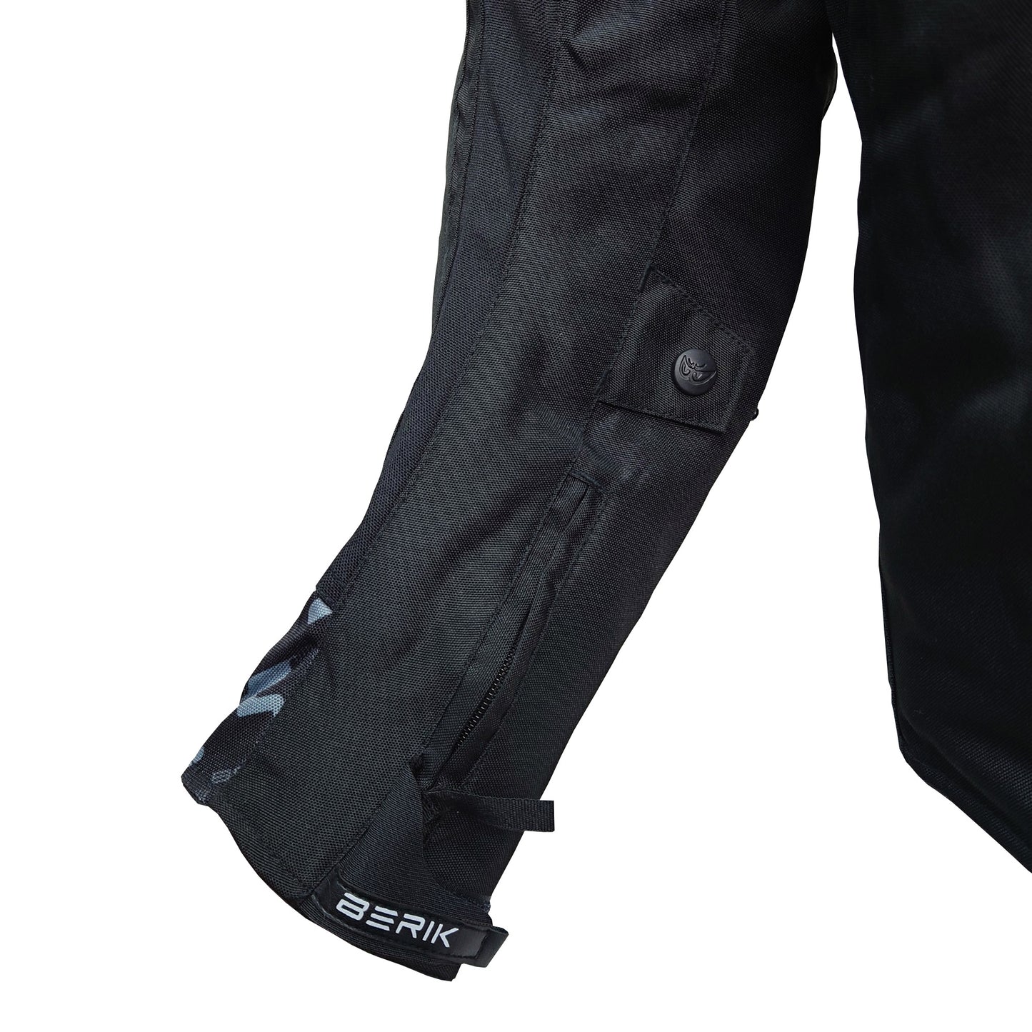 NJ-203302-CAMO-BK RED BERIK NYLONJACKET ALL SEASON