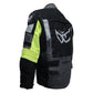NJ-203328-BK BLACK/GREY/YELLOW BERIK ADVENTURE NYLONJACKET ALL SEASON