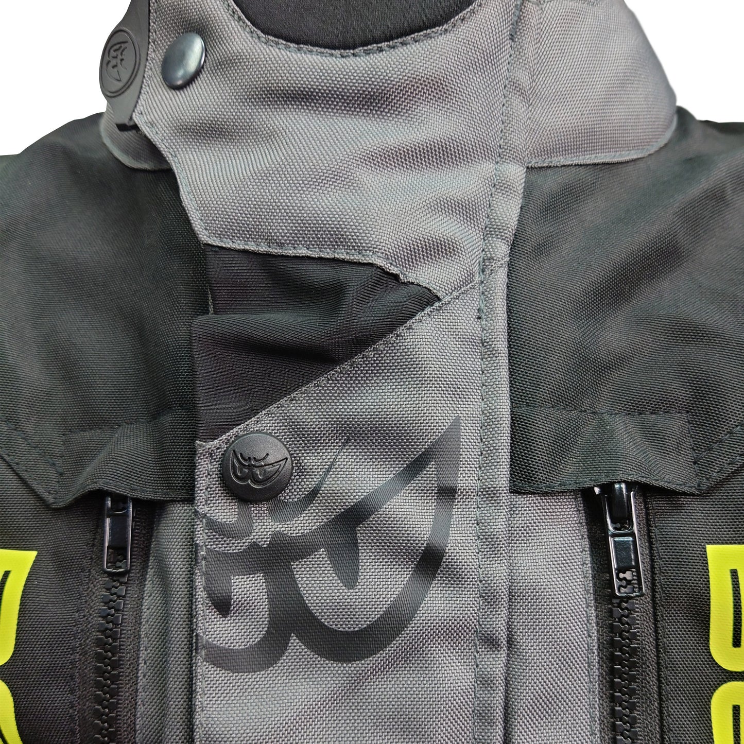 NJ-203328-BK BLACK/GREY/YELLOW BERIK ADVENTURE NYLONJACKET ALL SEASON