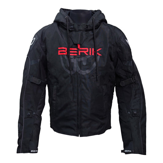 NJ-203301-BK RED BERIK NYLONJACKET ALL SEASON