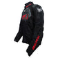 NJ-233317GR-BK BLACK/GREY/RED BERIK MESH JACKET