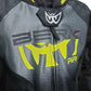 NJ-233317GR-BK BLACK/GREY/YELLOW BERIK MESH JACKET