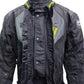 NJ-233317GR-BK BLACK/GREY/YELLOW BERIK MESH JACKET
