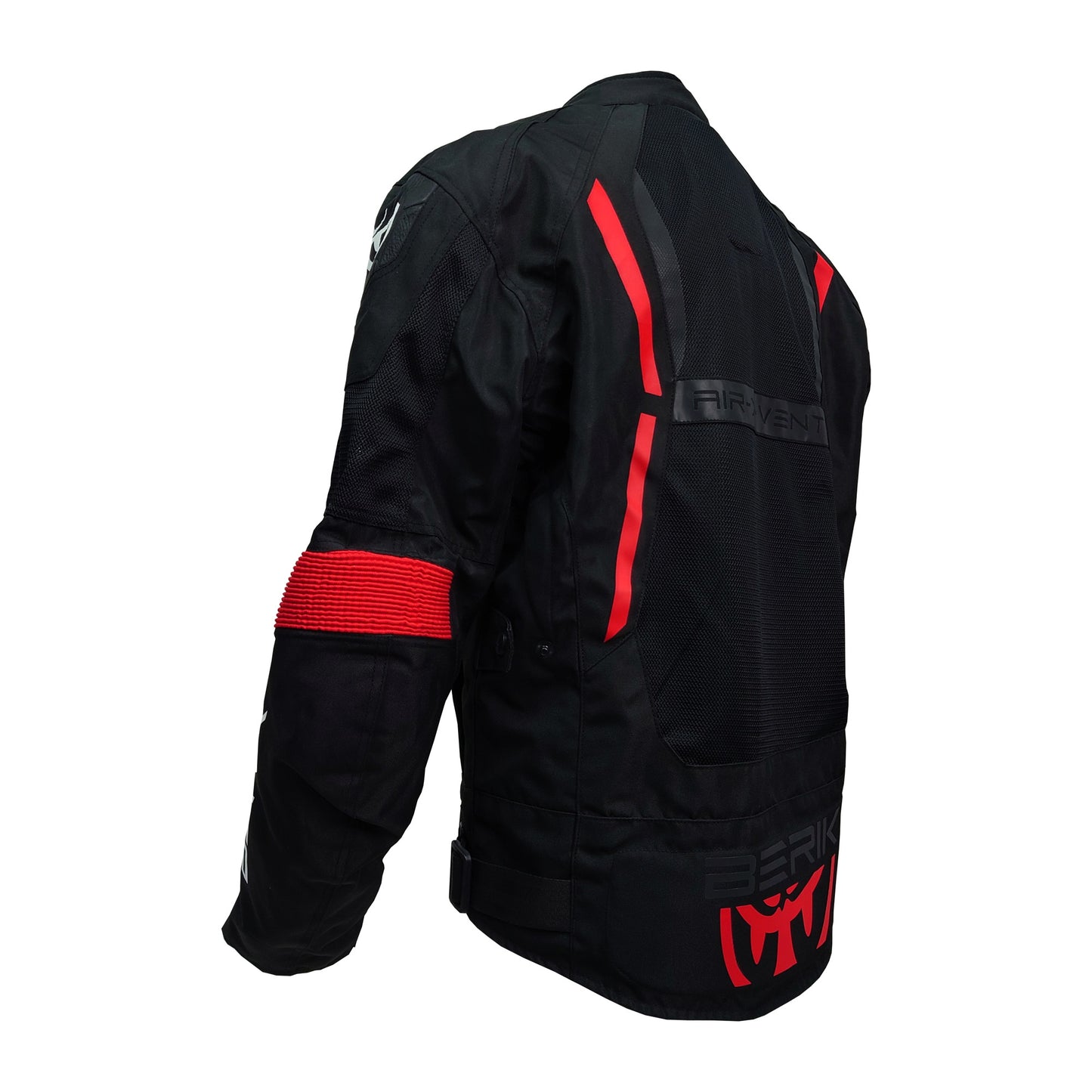 NJ-233317-BK BLACK/RED BERIK MESH JACKET