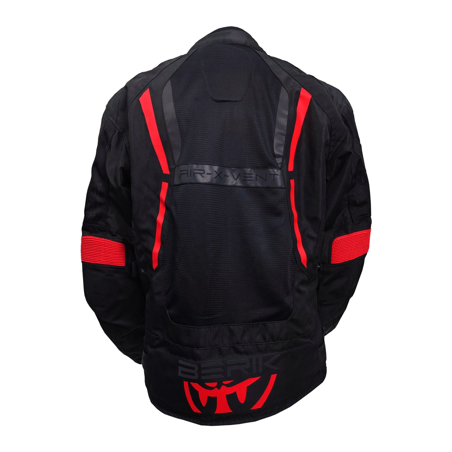 NJ-233317-BK BLACK/RED BERIK MESH JACKET