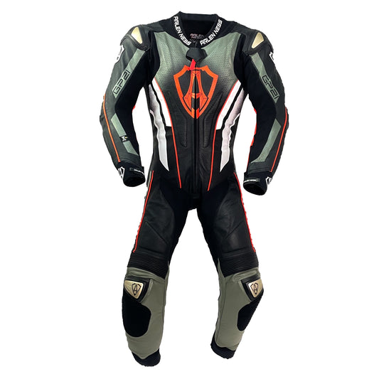 LS1-241376-AN BLACK/A.RED ARLENNESS RACINGSUITS HIGH END MODEL
