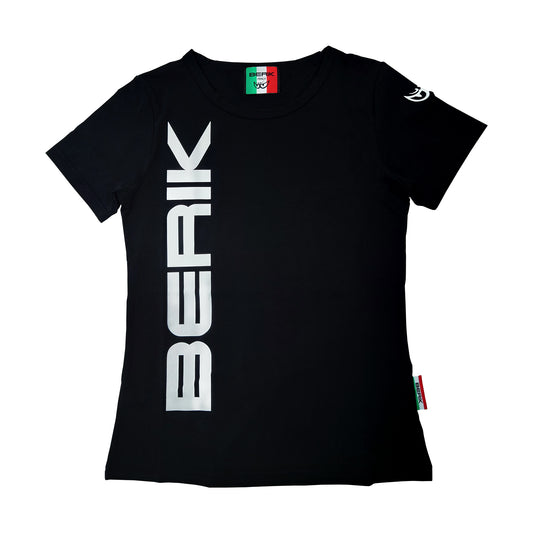 T-257221W-BK BLACK LADIES BERIK CASUAL T-SHIRT