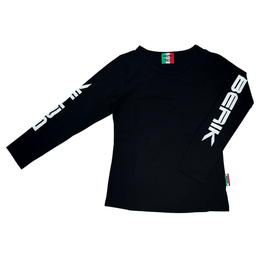 T-257321W-BK BLACK LADIES BERIK CASUAL T-SHIRT