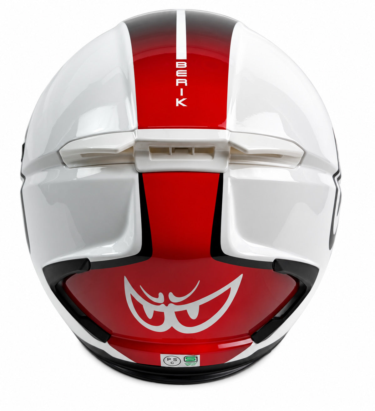 予約販売 HEL-279112-BK WHITE/RED ベリック ジェットヘルメット