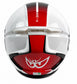 予約販売 HEL-279112-BK WHITE/RED ベリック ジェットヘルメット