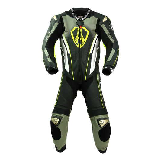 LS1-241376-AN BLACK/YELLOW ARLENNESS RACINGSUITS HIGH END MODEL
